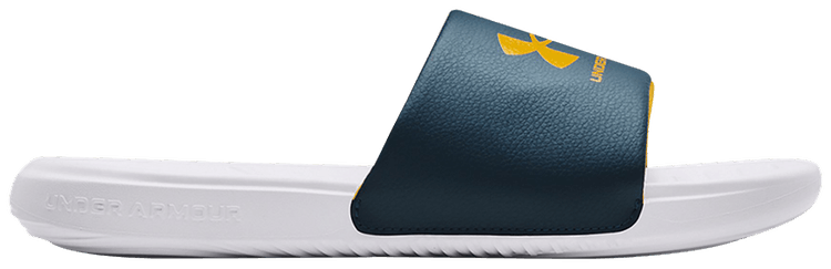 Under Armour Ansa Fixed Slide Deep Sea White