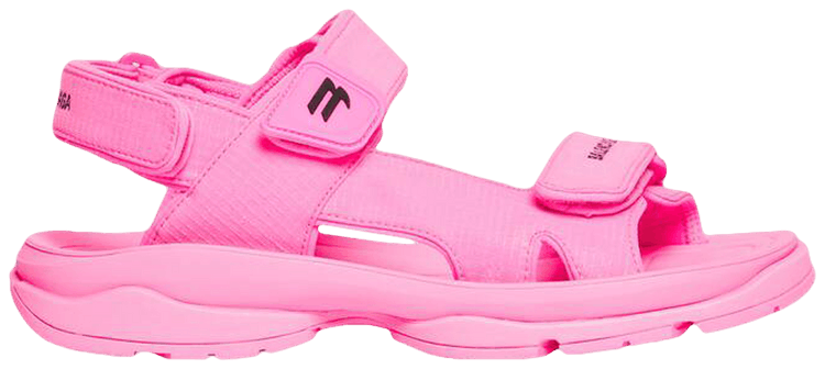 Balenciaga Wmns Tourist Sandal 'Fluo Pink'