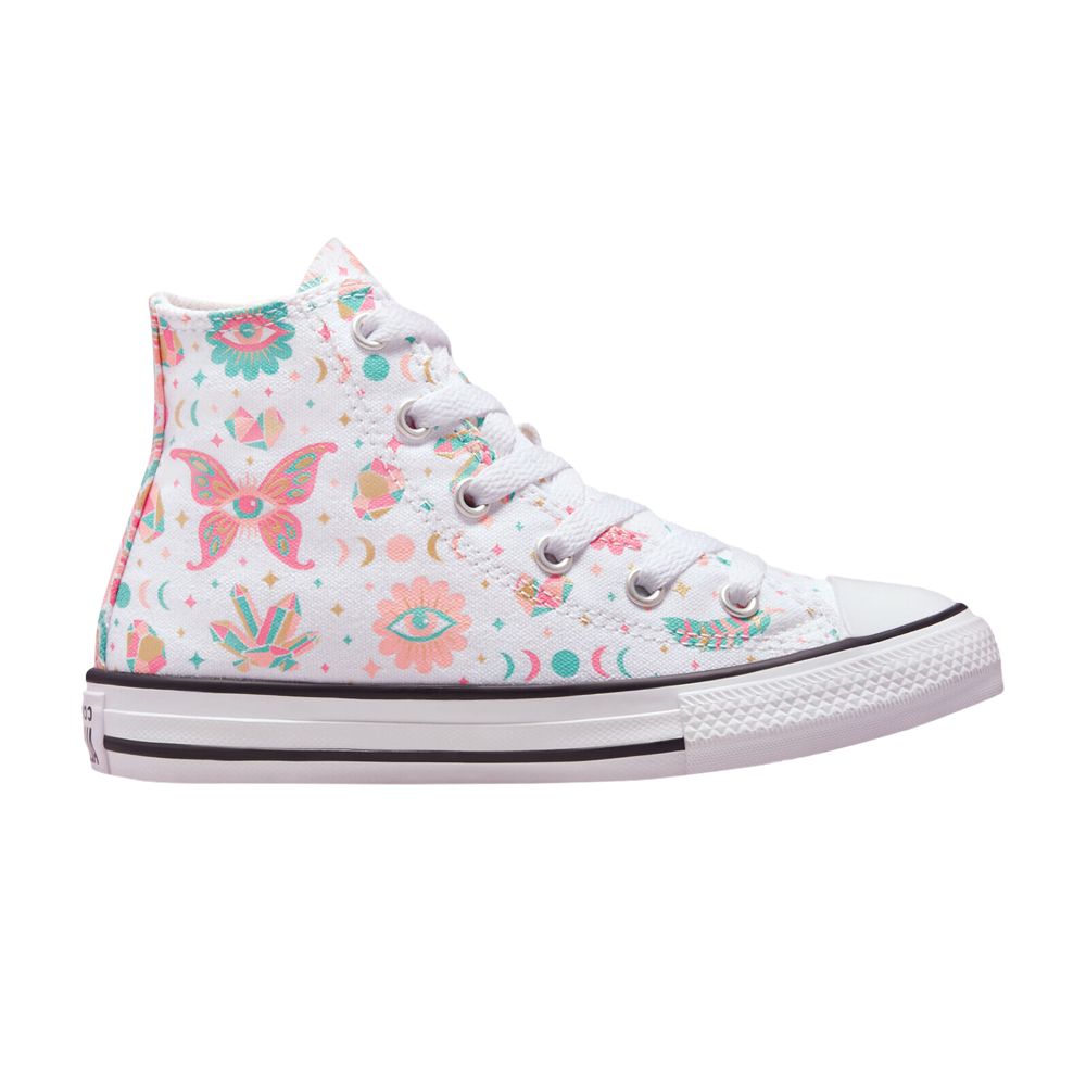 Converse Chuck Taylor All Star High PS 'Mystic Gems' | White | Kid's Size 10.5 - A00926F
