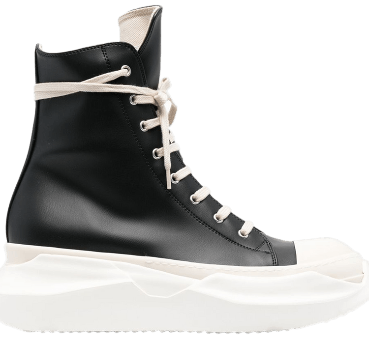 Rick Owens Wmns DRKSHDW Strobe Fabrics Abstract High Black Milk