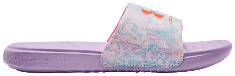 Under Armour Ansa Graphic Slide GS Octane Opal Blue