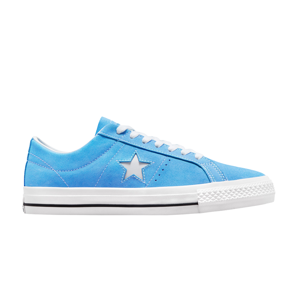 Pre-owned Converse One Star Pro Suede Low 'university Blue'