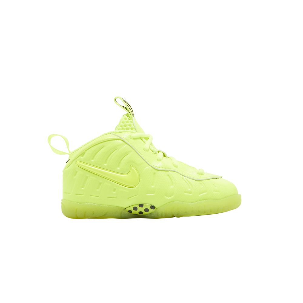 Pre-owned Nike Little Posite One Td 'volt' | Yellow | Infant Size 10