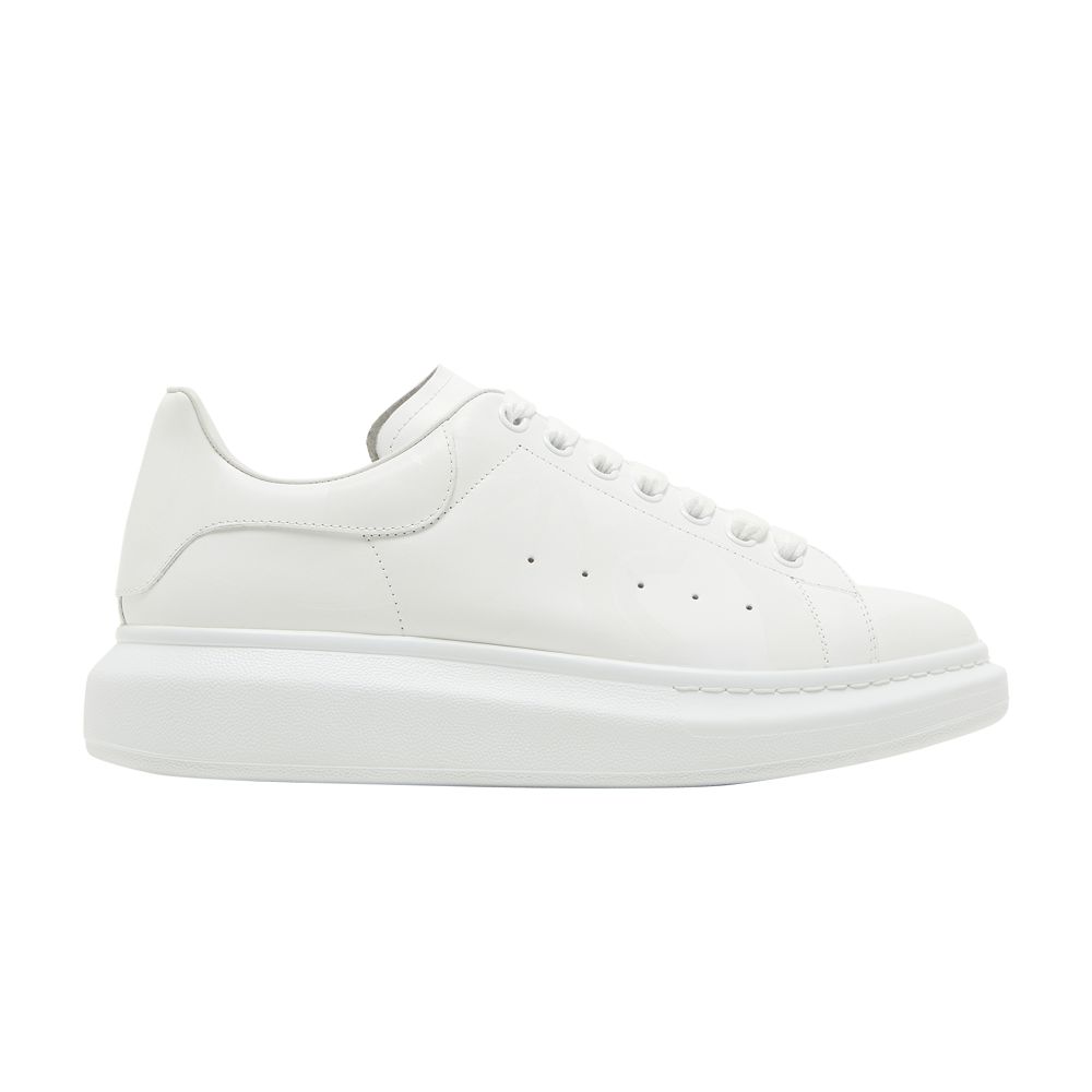 Pre-owned Alexander Mcqueen Oversized Sneaker 'white Reflex Print' | Men's Size 42