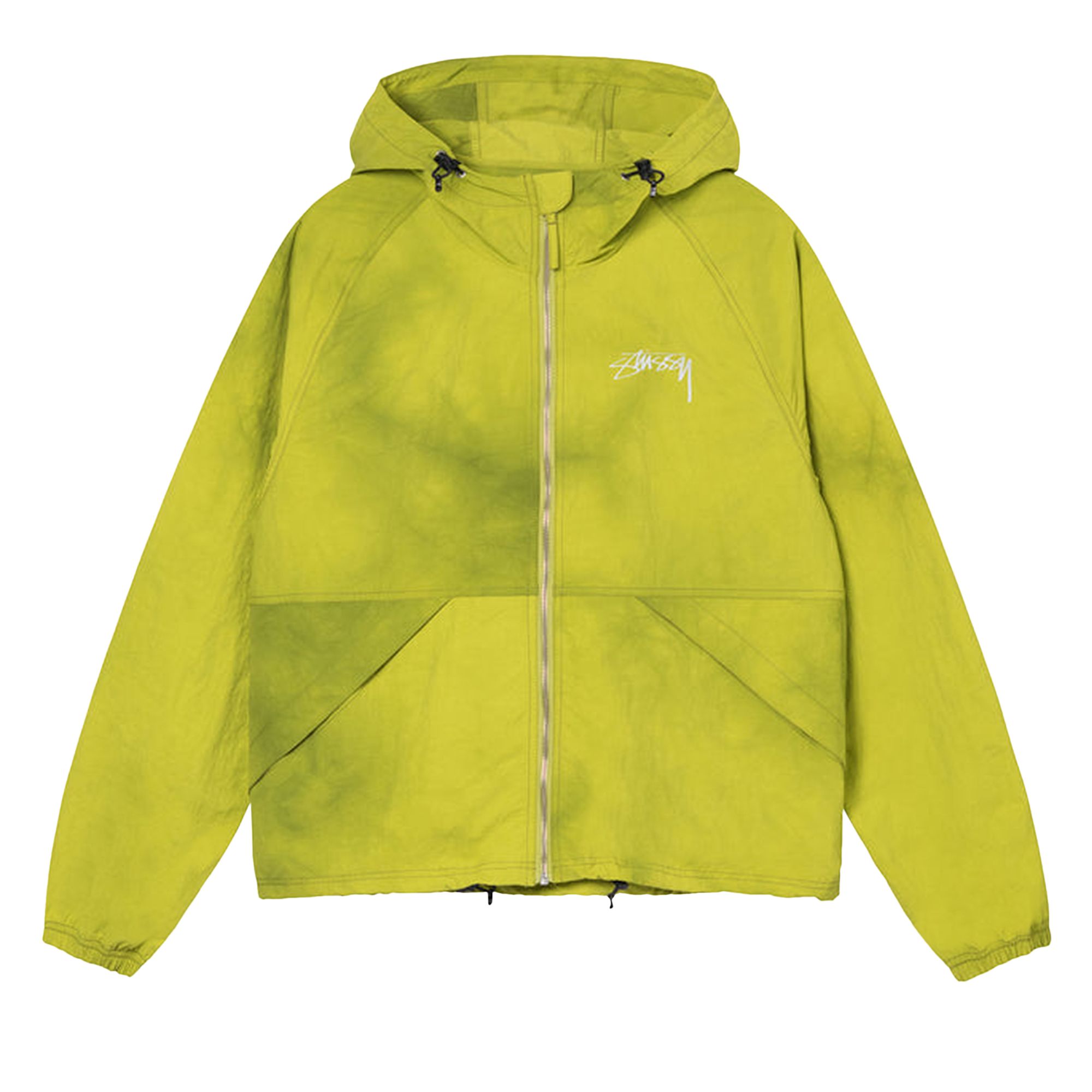 Stussy Wave Dye Beach Shell 'Slime' | Yellow | Men's Size L