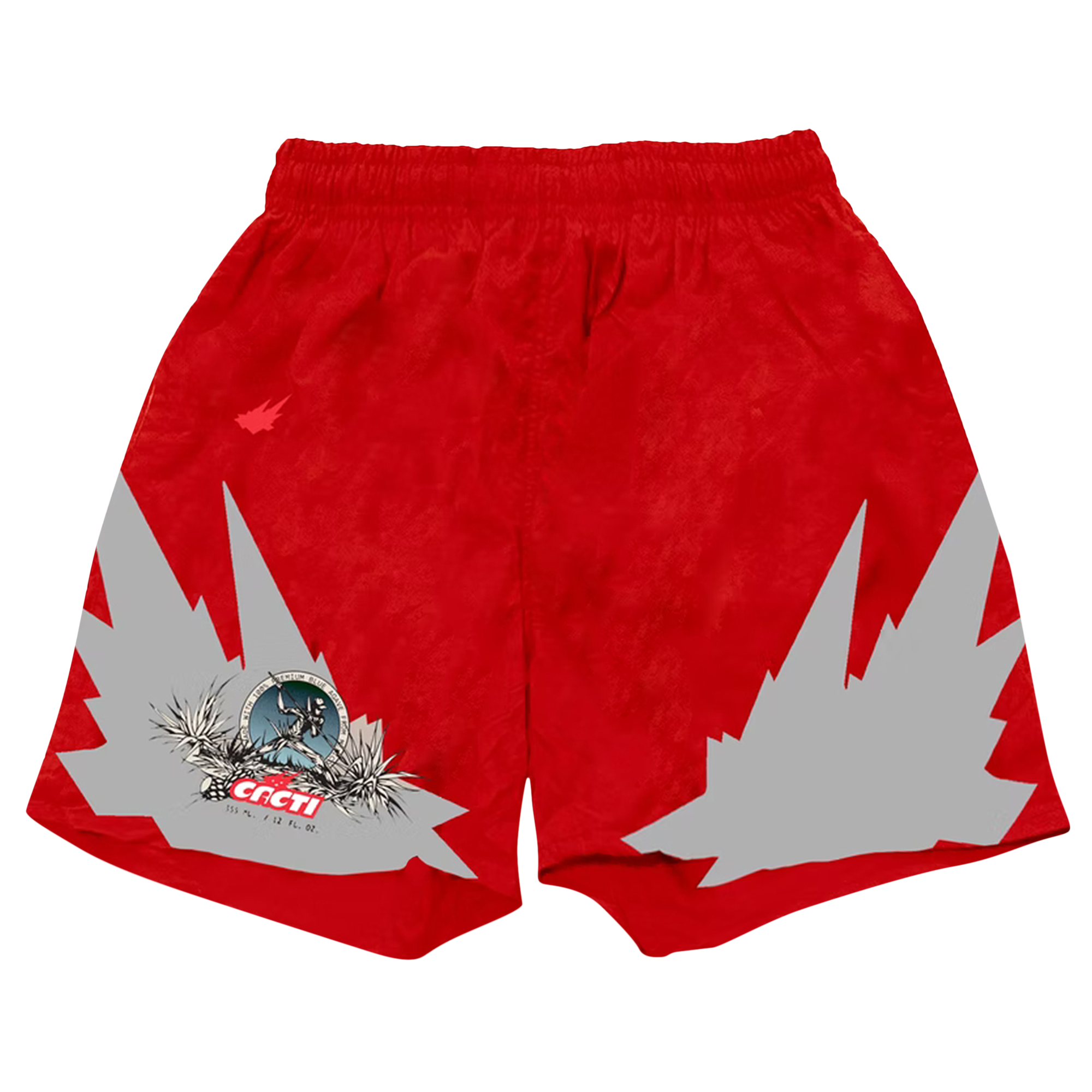 Pre-owned Cactus Jack By Travis Scott Heritage 3m Soccer Short 'red'