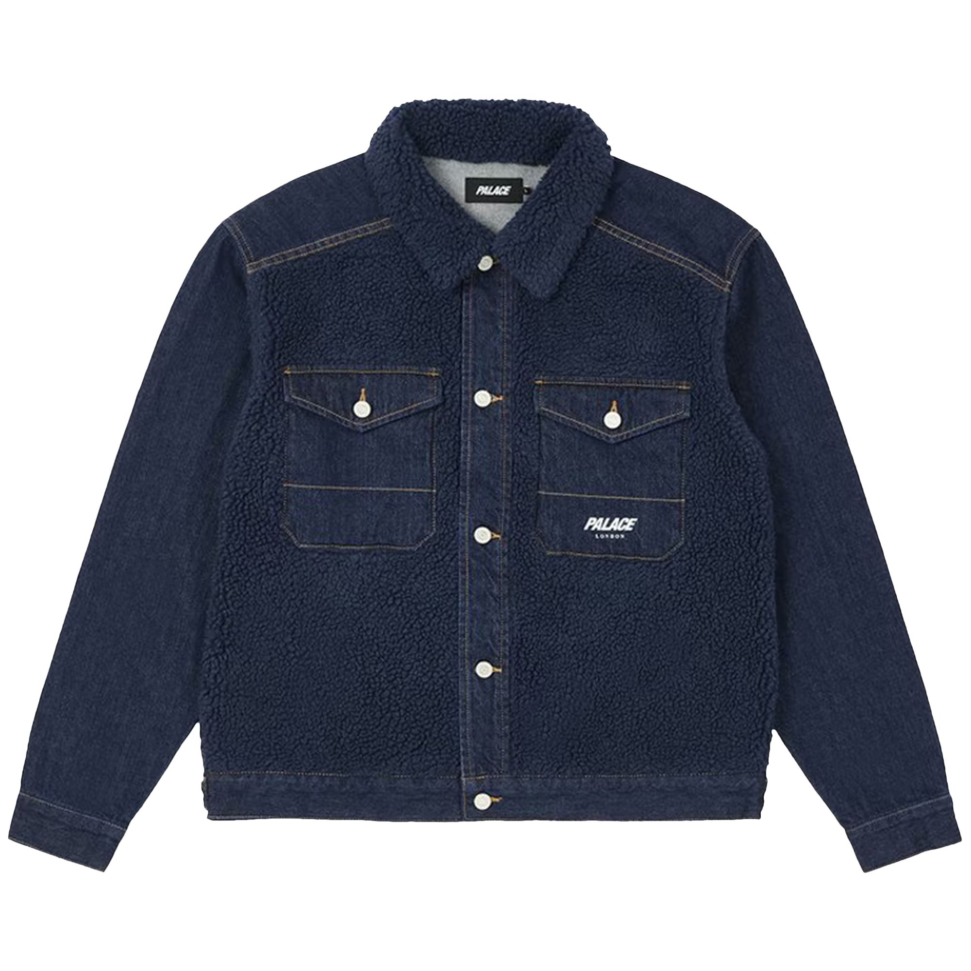 Palace Grizzly Denim Jacket 'Indigo' | Blue | Men's Size M