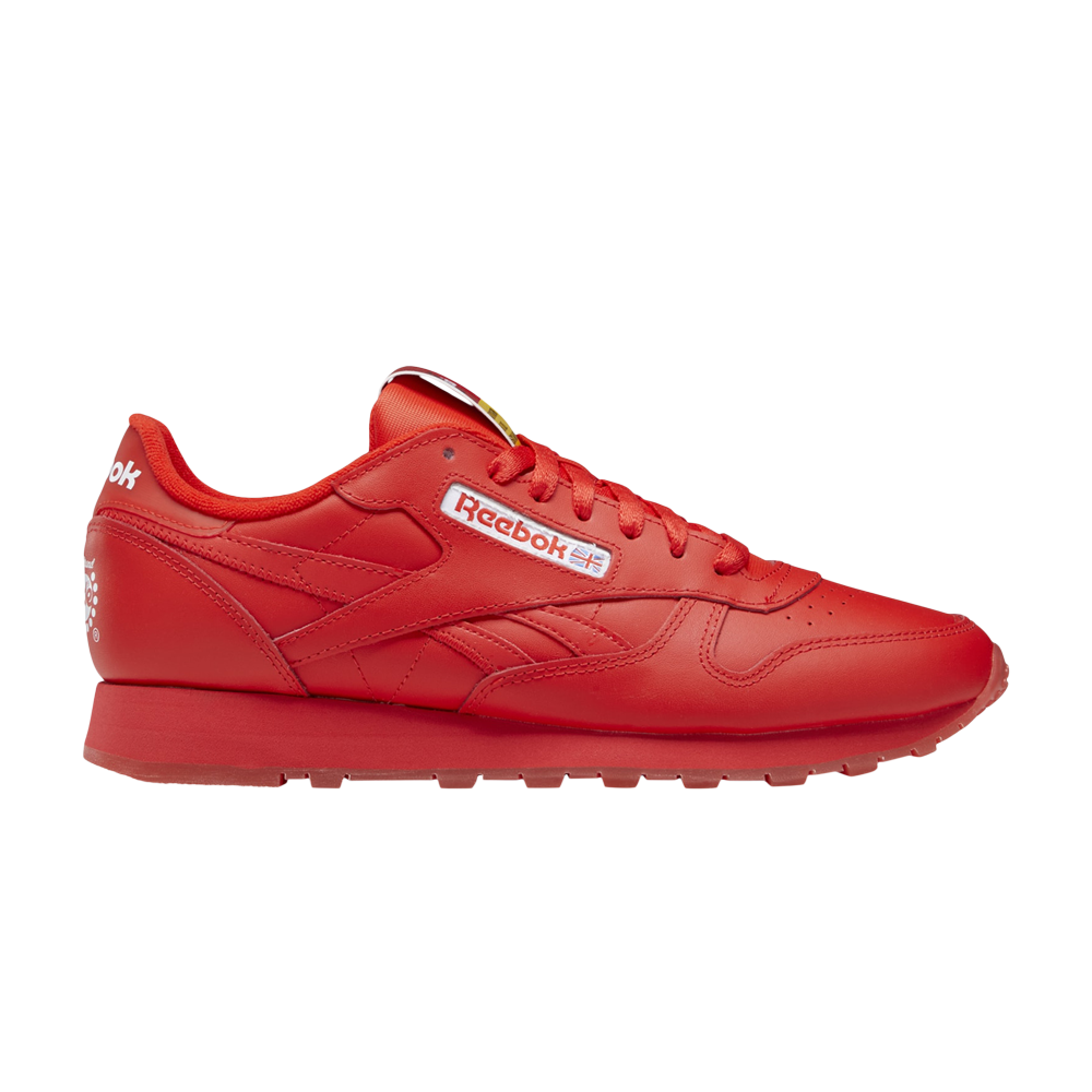 Pre-owned Reebok Popsicle X Classic Leather 'instinct Red'