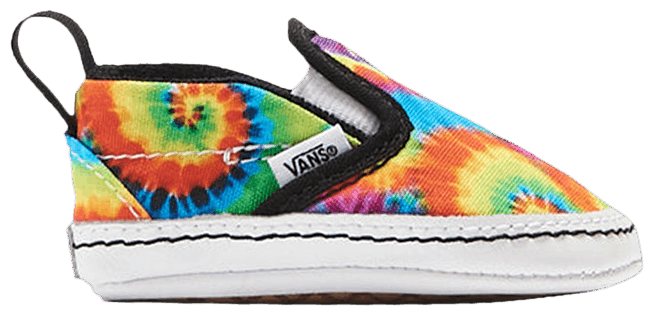 Vans Slip On V Crib Spiral Tie Dye