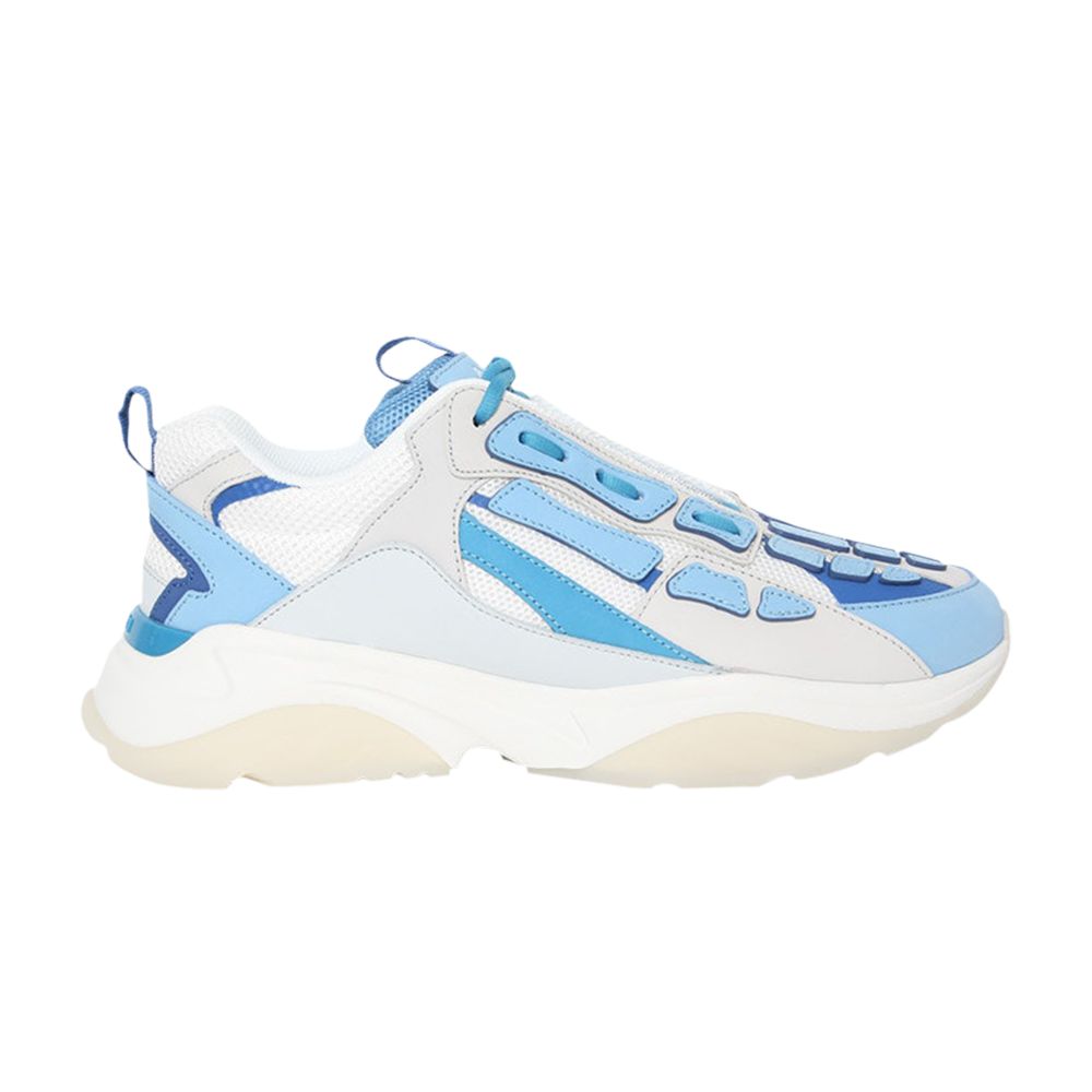 Pre-owned Amiri Bone Runner 'neon Blue' | Men's Size 43