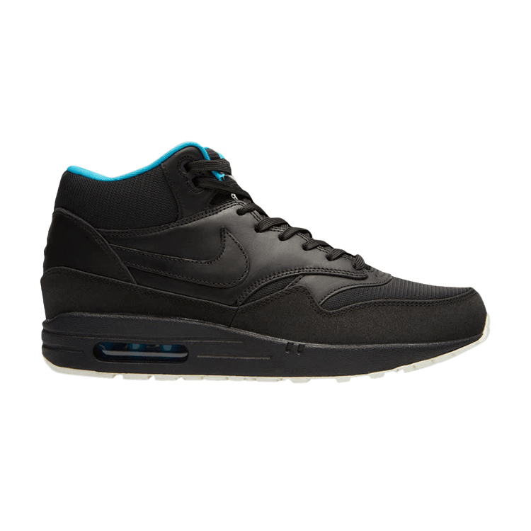 Size 6.5 Cristiano Ronaldo x Air Max 1 Mid FB Black Neo Turquoise