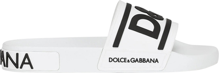 Dolce & Gabbana Wmns Slides 'White Black'