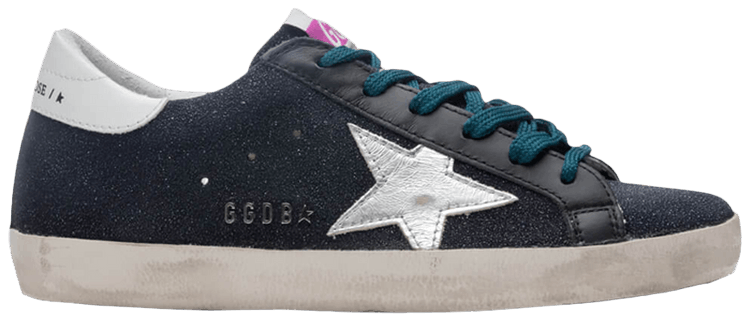 Golden Goose Wmns Superstar Black Silver