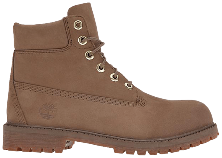 Timberland 6 Inch Premium Boot Junior Dark Beige