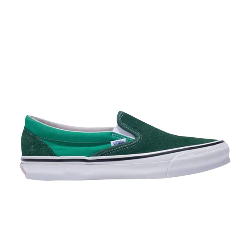 Vans Noah x OG Classic Slip-On LX 'Green' | Men's Size 8 - VN0A32QNGRN