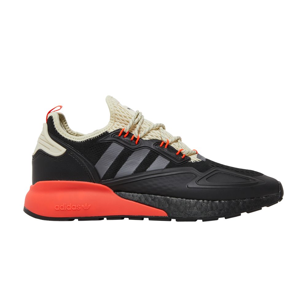 ADIDAS ORIGINALS ZX 2K BOOST 'BLACK SOLAR RED'