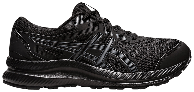 Asics Contend 8 GS Black Carrier Grey