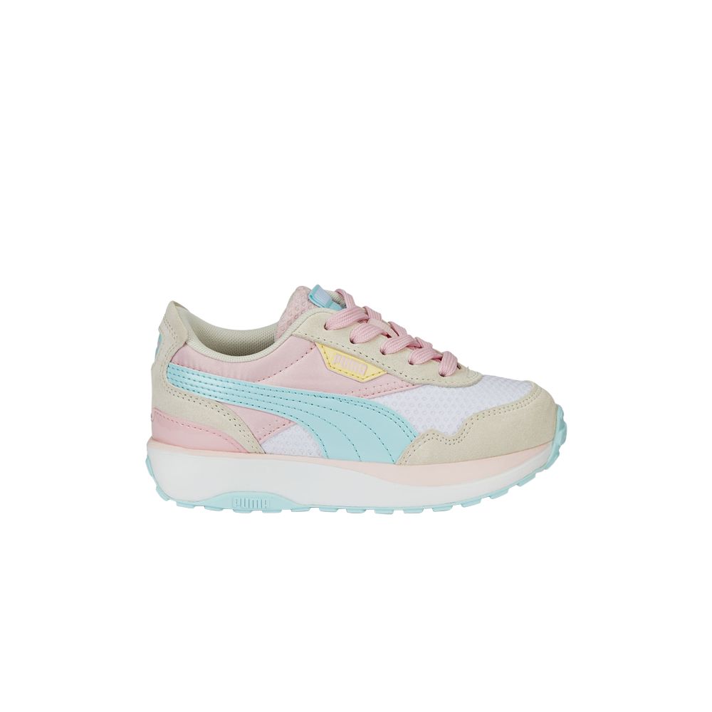 Pre-owned Puma Cruise Rider Peony Little Kid 'almond Blossom Light Aqua' | Pink | Kid's Size 7