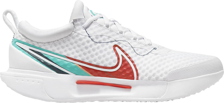 NikeCourt Zoom Pro 'White Washed Teal Red'