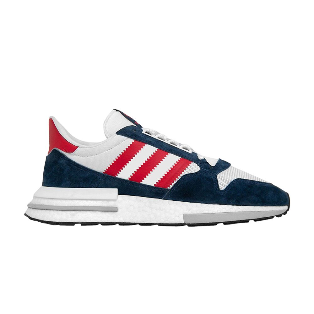 ADIDAS ORIGINALS ZX 500 RM 'WHITE NAVY RED' SIZE? EXCLUSIVE