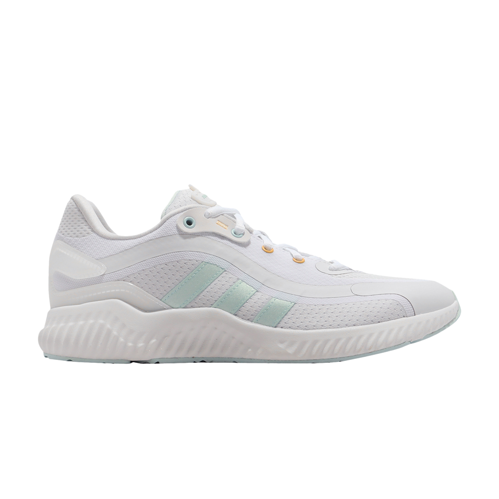Pre-owned Adidas Originals Wmns Jelly Bounce 'white Green Oxide'