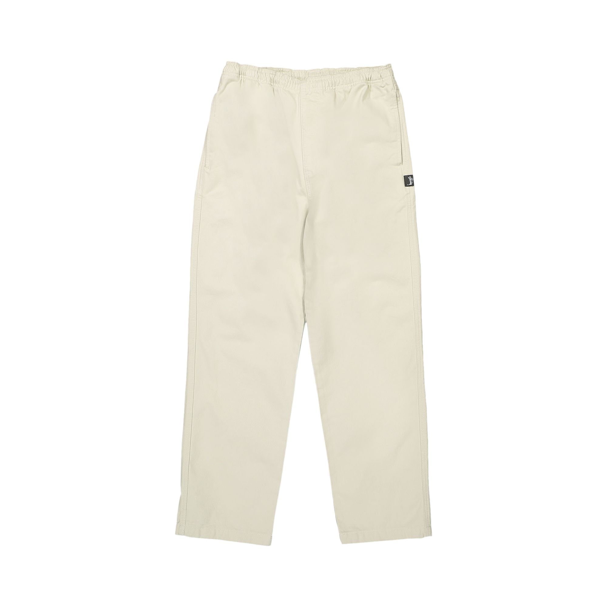 Pre-owned Stussy Brushed Beach Pant 'bone' In Cream