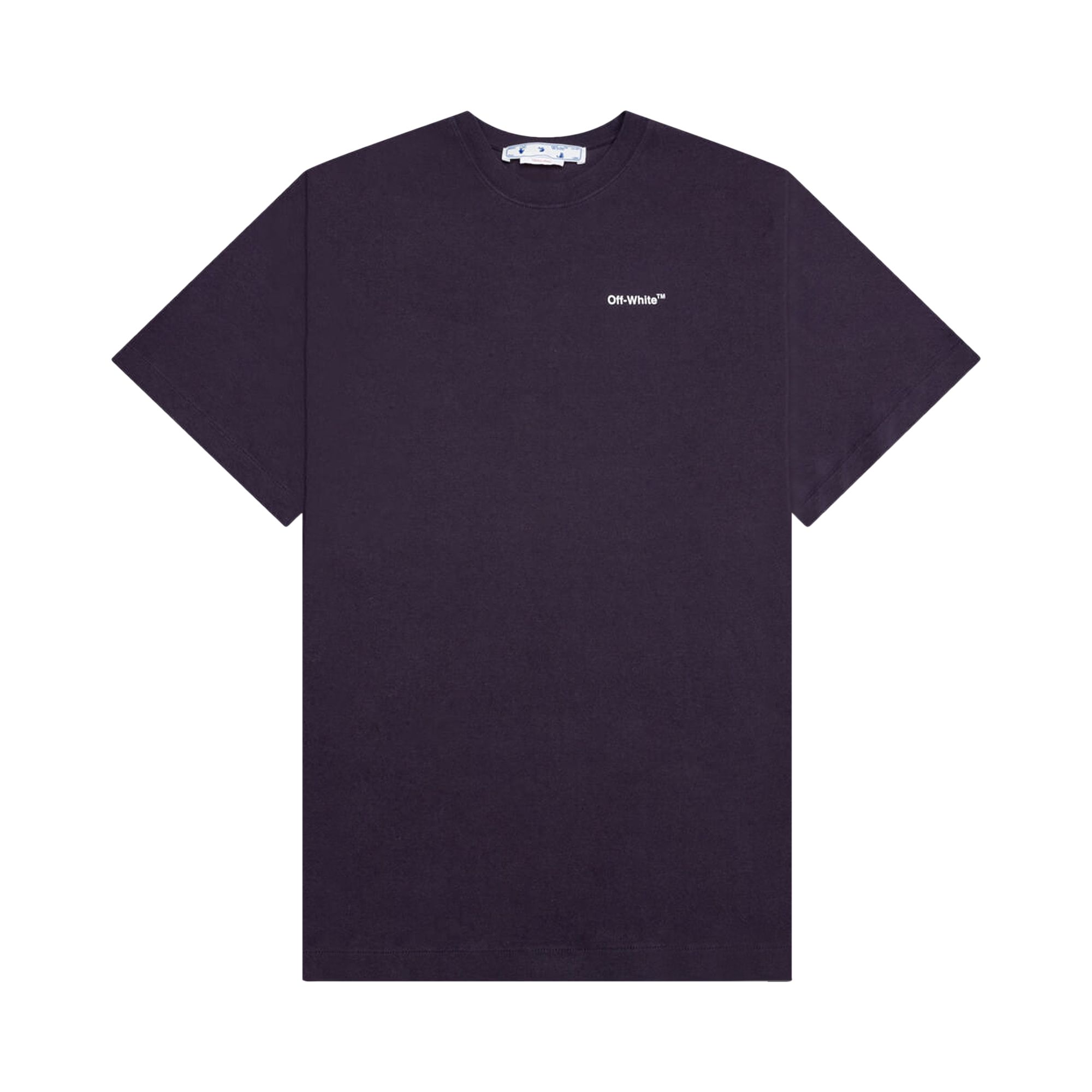 Off-White Caravaggio Crownin Skate Short-Sleeve Tee 'Aubergine' | Purple | Men's Size XL