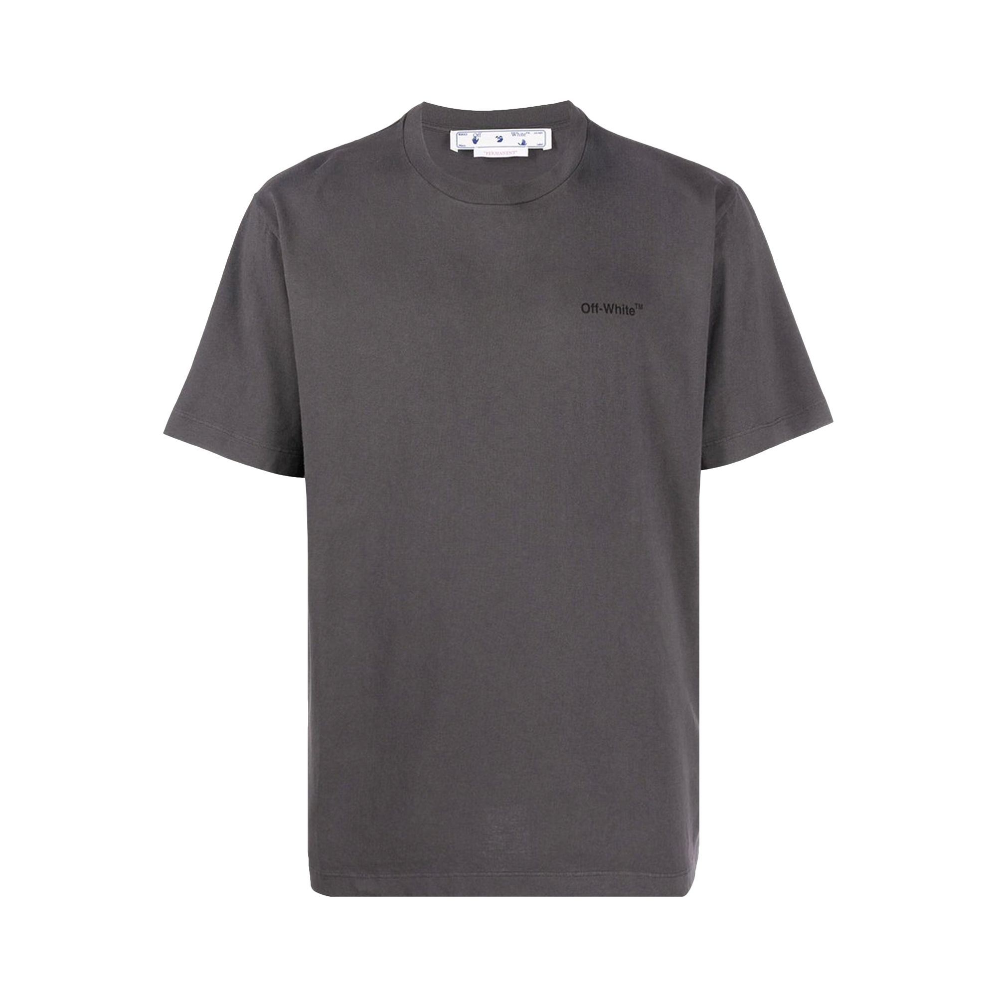 Off-White Diag Tab Vintage Slim Short-Sleeve Tee 'Black' | Men's Size XL