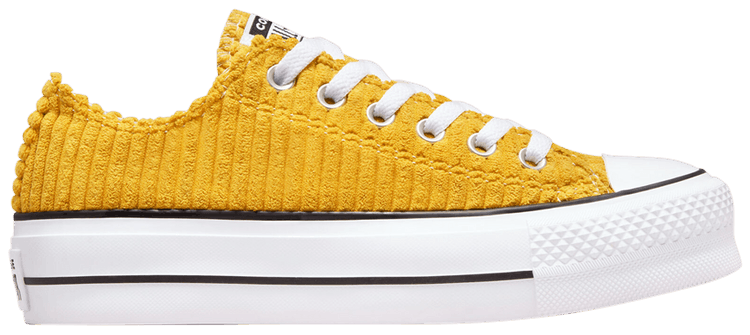 Converse Wmns Chuck Taylor All Star Lift Platform Low Gold Dart