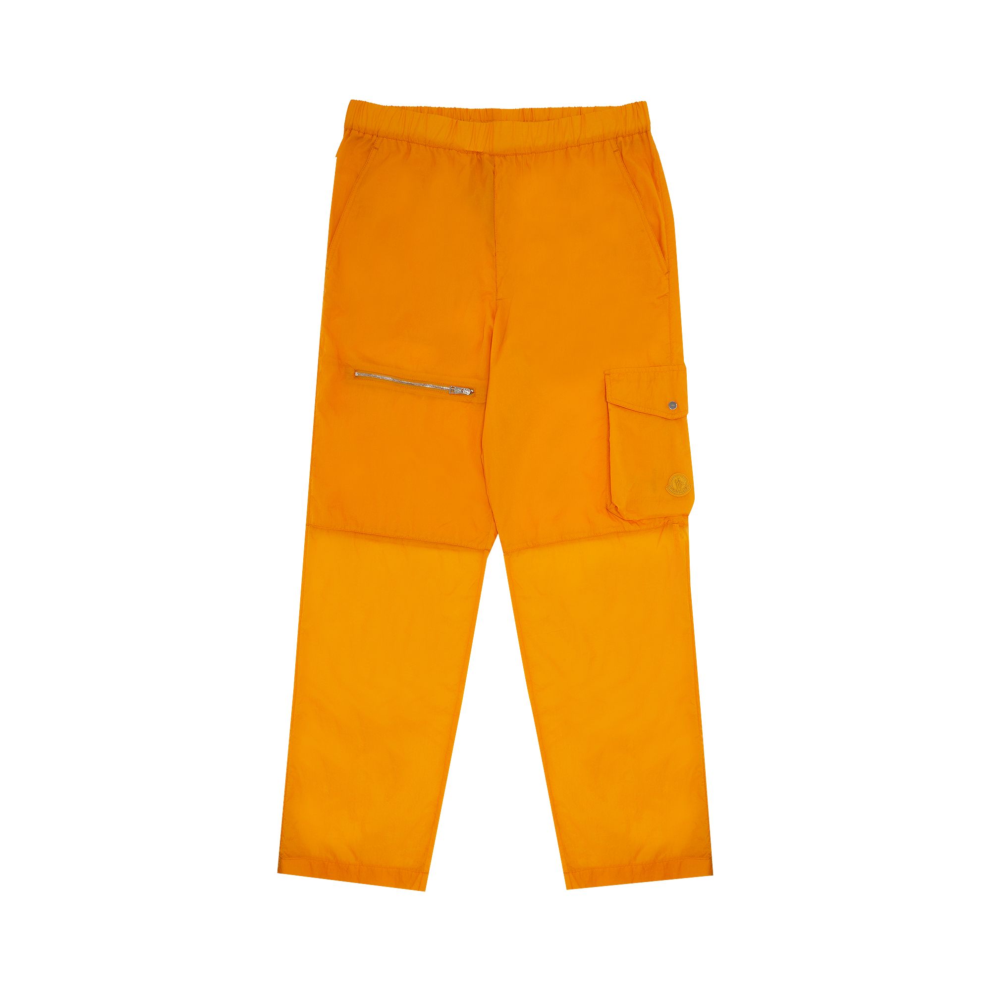 Pre-owned Moncler Genius 1952 Sport Trousers 'yellow Orange' | Men's Size 50