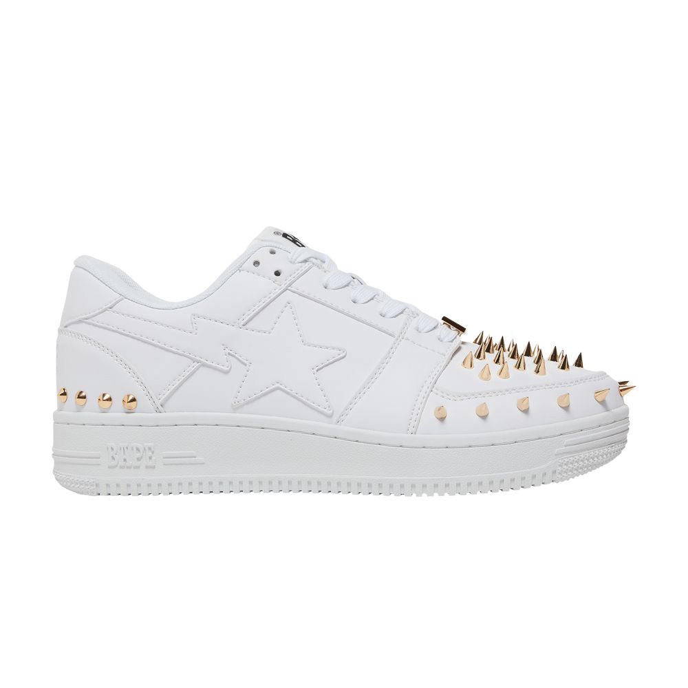 Pre-owned Bape Sta Studded 'white'