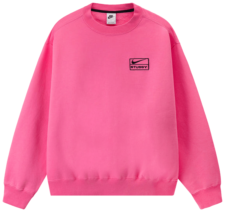 ステューシーコラボクルーネックNike x Stussy Crew Fleece Pink ステューシーコラボクルーネックNike x Stussy Crew Fleece Pink