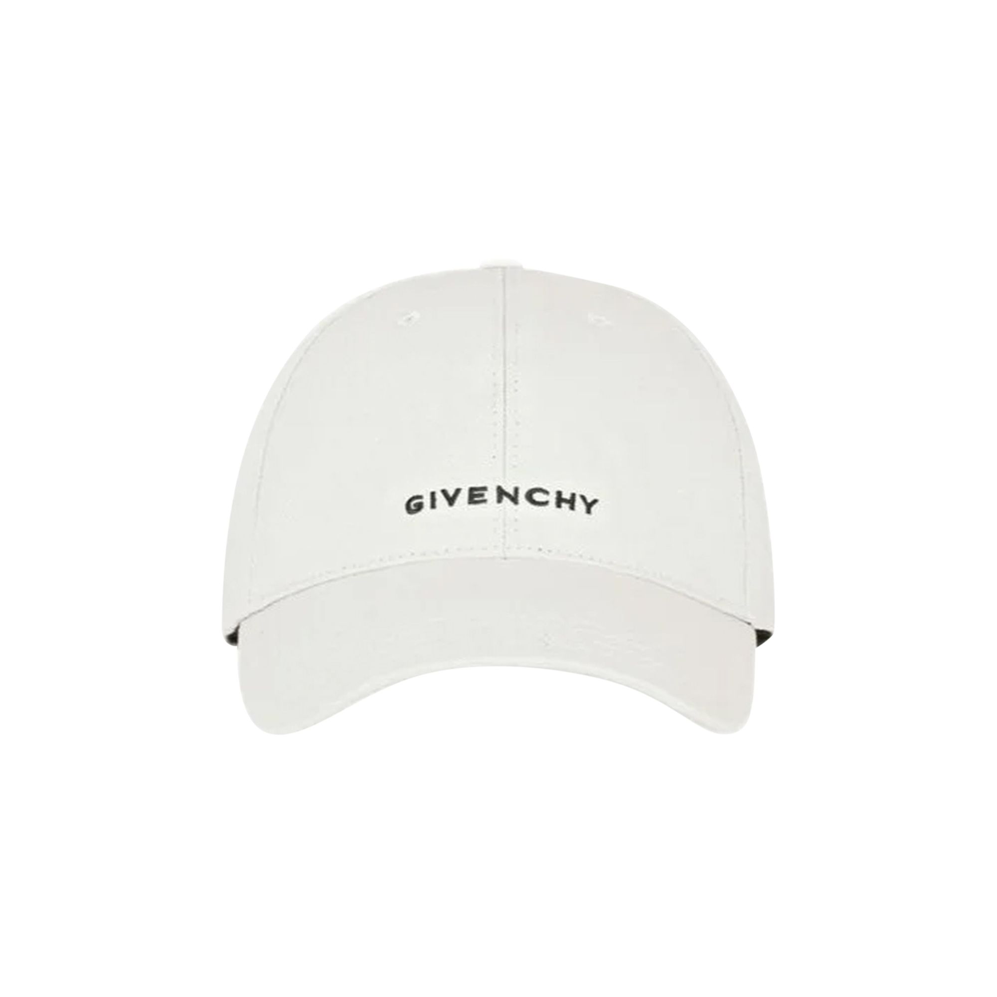 Givenchy Curved Cap With Embroidered Logo 'White' | Men's Size Onesize