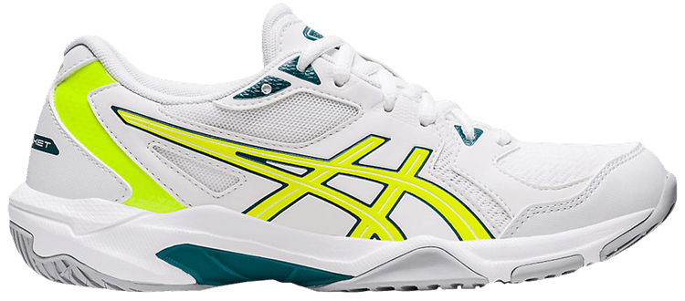 Asics Wmns Gel Rocket 10 White Safety Yellow