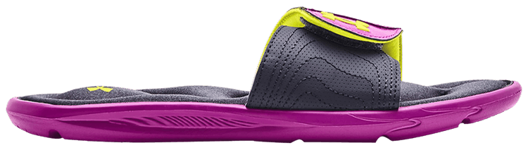 Under Armour Wmns Ignite 9 Slide Strobe Tempered Steel