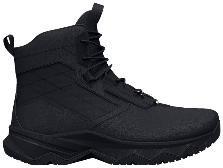 Under Armour Stellar G2 6 Inch Black Pitch Grey