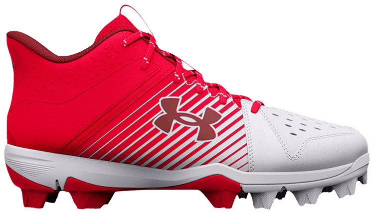 Under Armour Leadoff Low Mid GS Red White