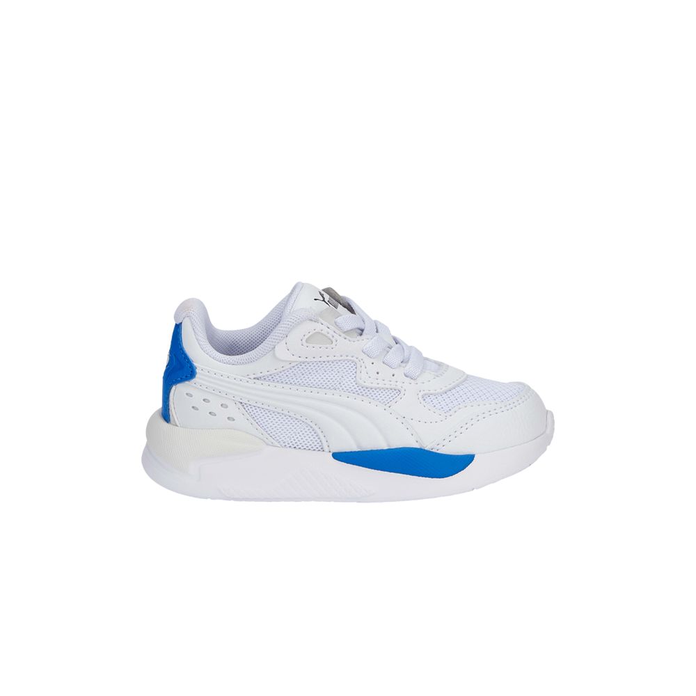 Pre-owned Puma X-ray Speed Infant 'white Victoria Blue' | Infant Size 5