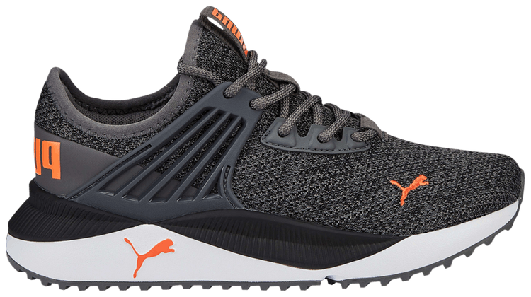 Puma Pacer Future Double Knit Jr Castlerock Nasturtium