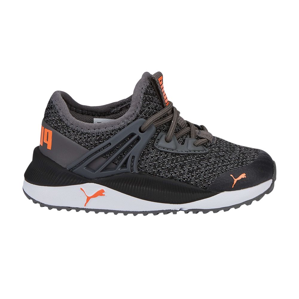 Puma Pacer Future Double-Knit Infant 'Castlerock Nasturtium' | Black | Infant Size 5 - 385580-06