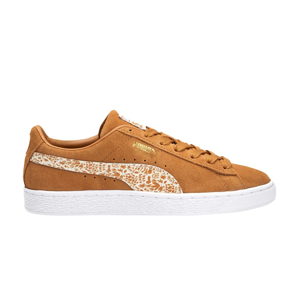 Puma Wmns Suede Classics 21 'NYC Graffiti' | Tan | Women's Size 6 - 390218-01