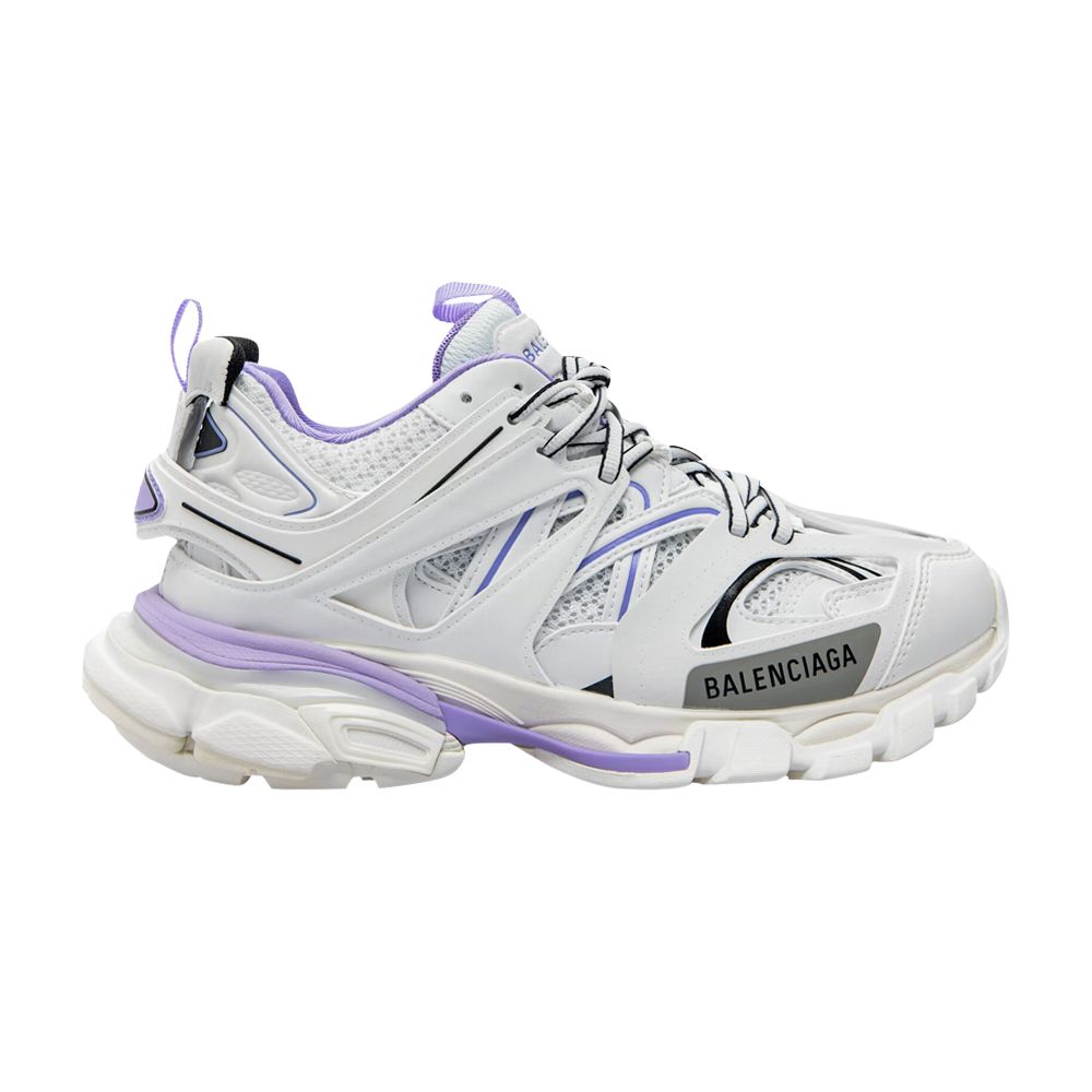 Pre-owned Balenciaga Wmns Track Sneaker 'white Lilac' | Women's Size 36