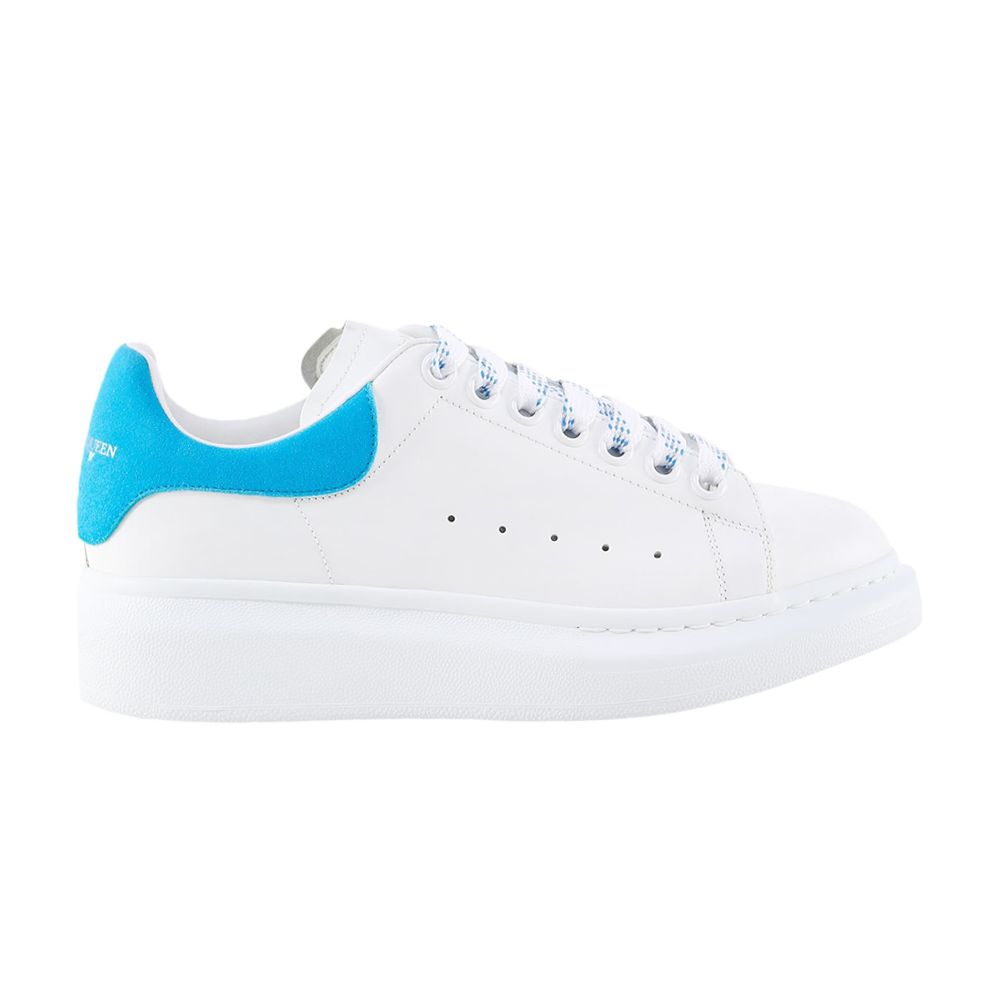 Pre-owned Alexander Mcqueen Wmns Oversized Sneaker 'white Blue' | Women's Size 35.5
