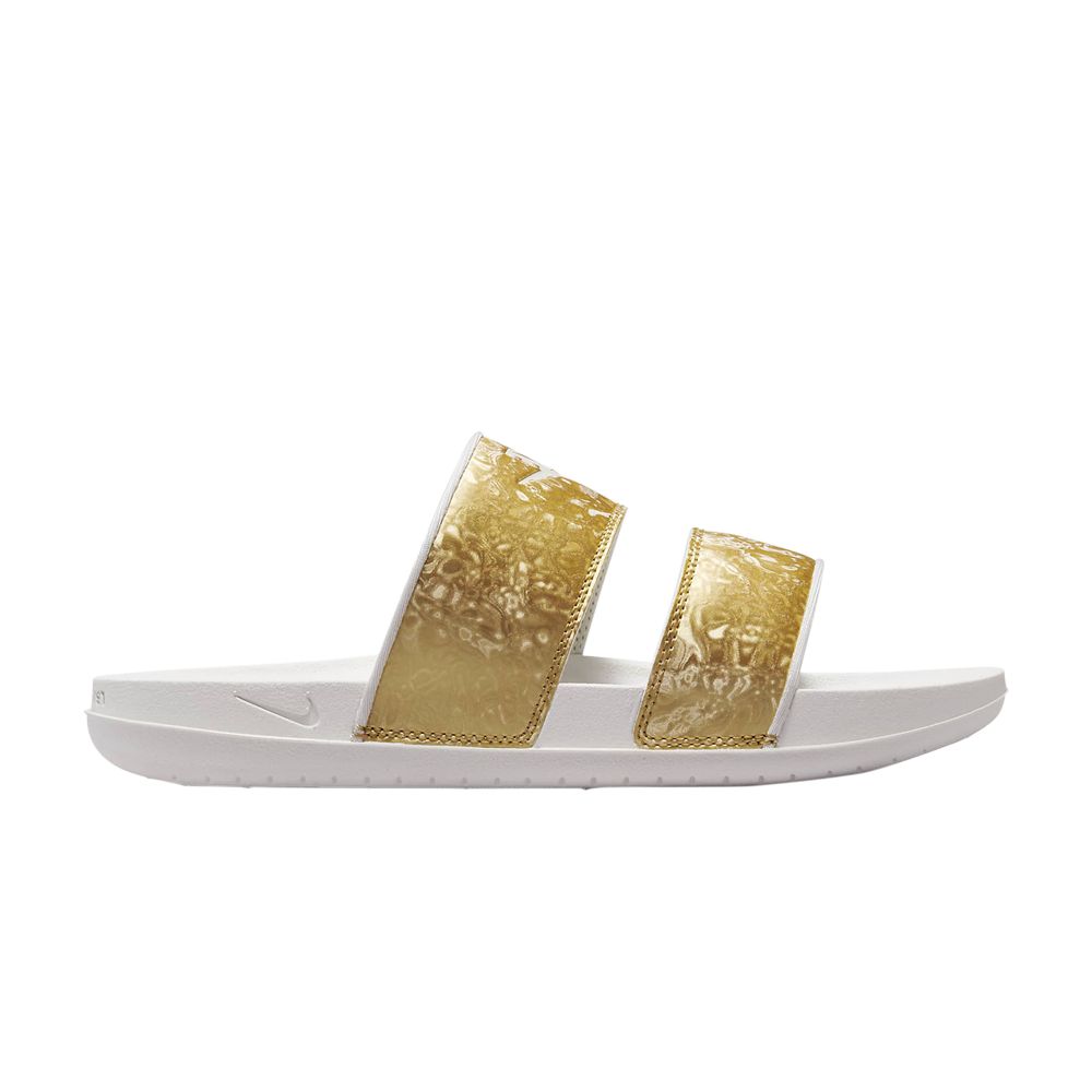 Pre-owned Nike Wmns Offcourt Duo Slide 'metallic Gold Phantom'