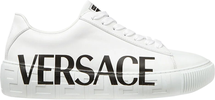 Versace Wmns Greca Low 'Logo - White'