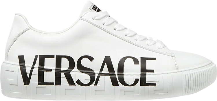 Versace Wmns Greca Low Logo   White