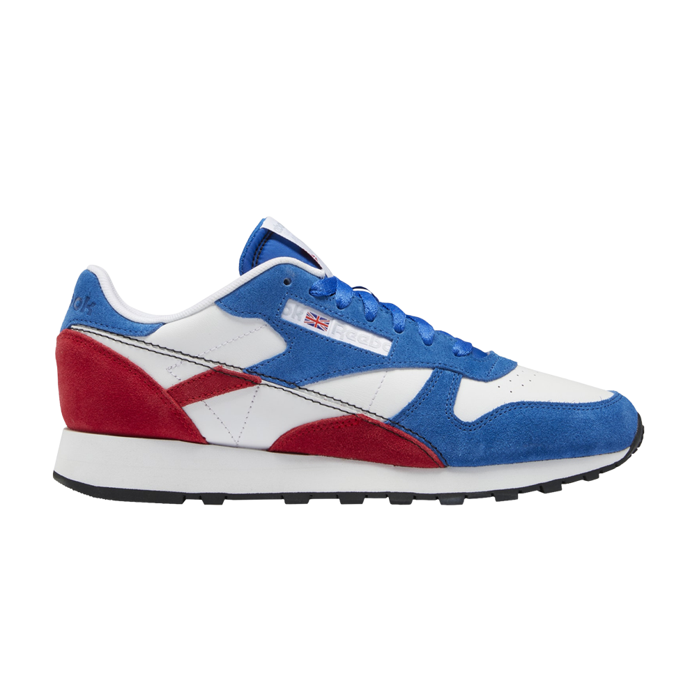 Pre-owned Reebok Classic Leather 'make It Yours - Vector Blue Red'