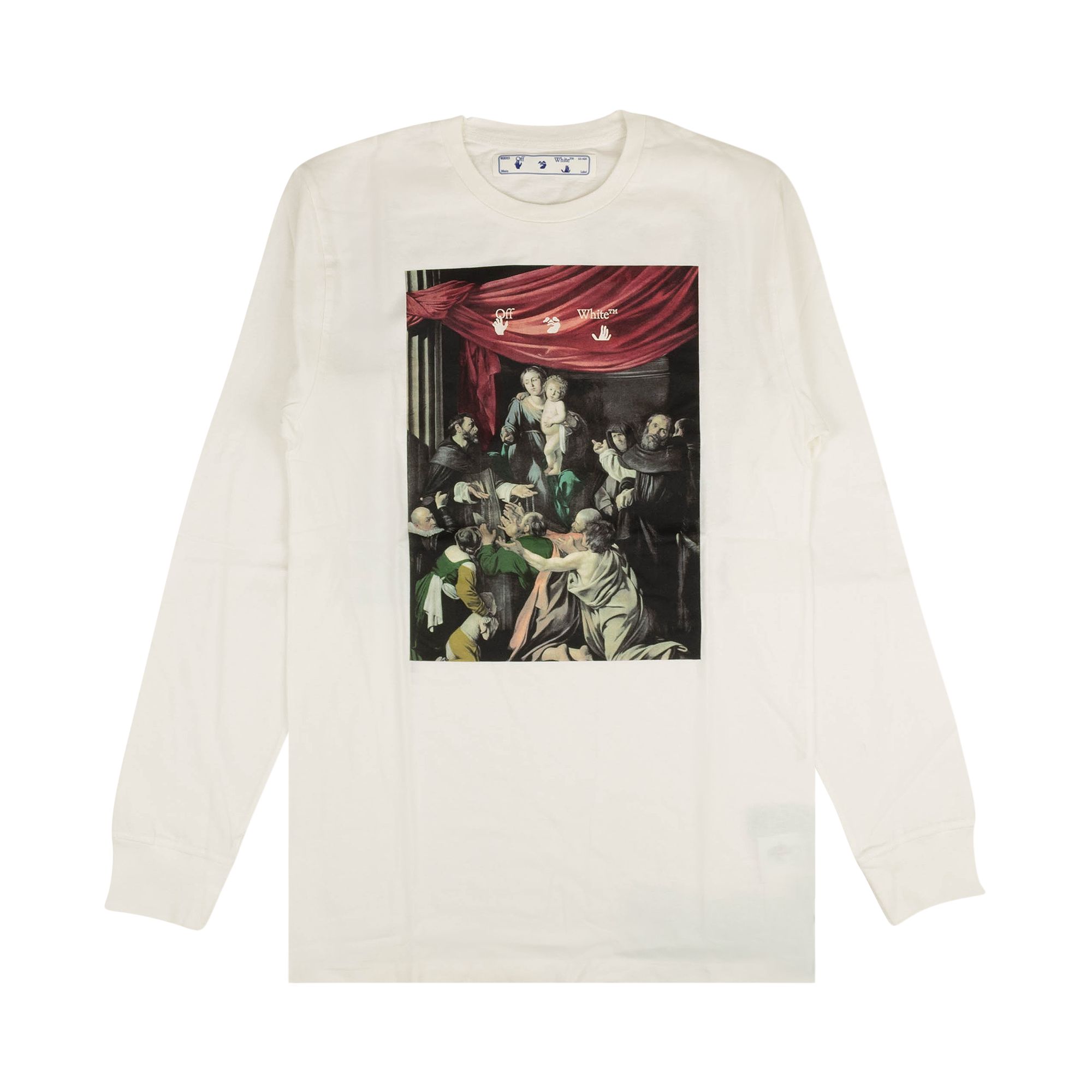 Pre-owned Off-white Caravaggio Painting Long-sleeve Tee 'white'