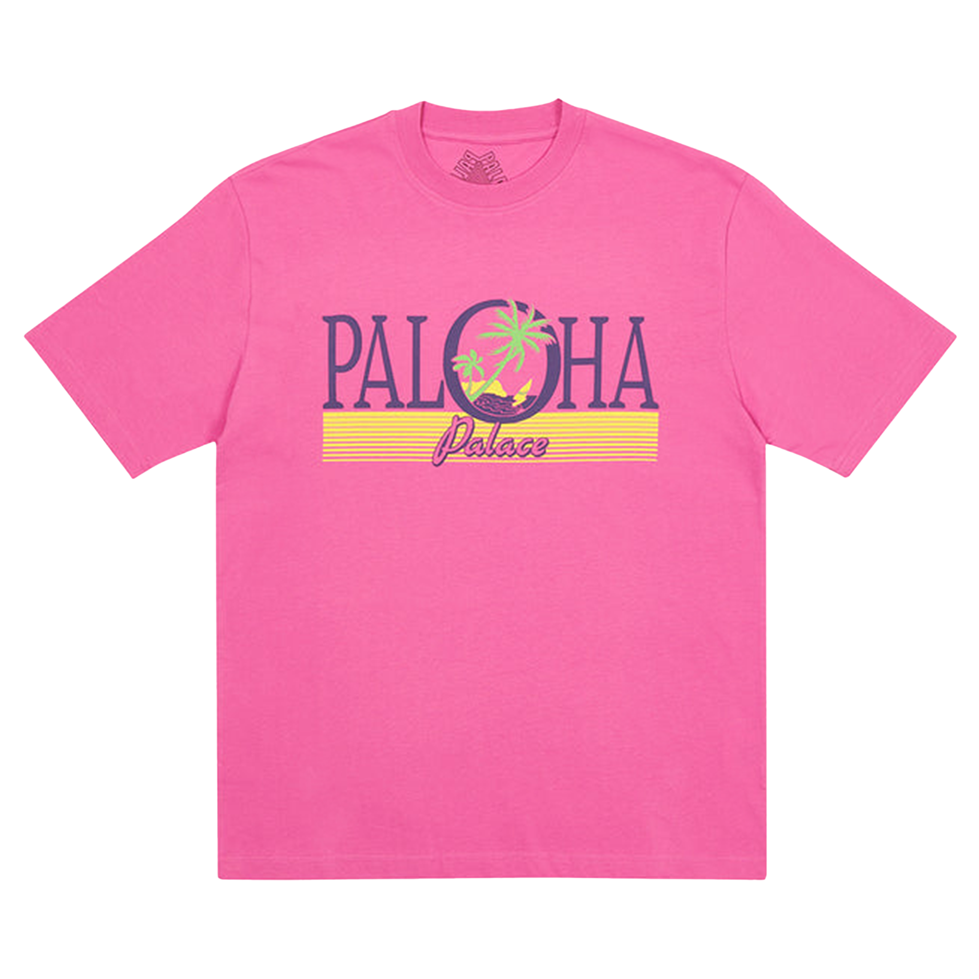 Pre-owned Palace Paloha T-shirt 'pink'