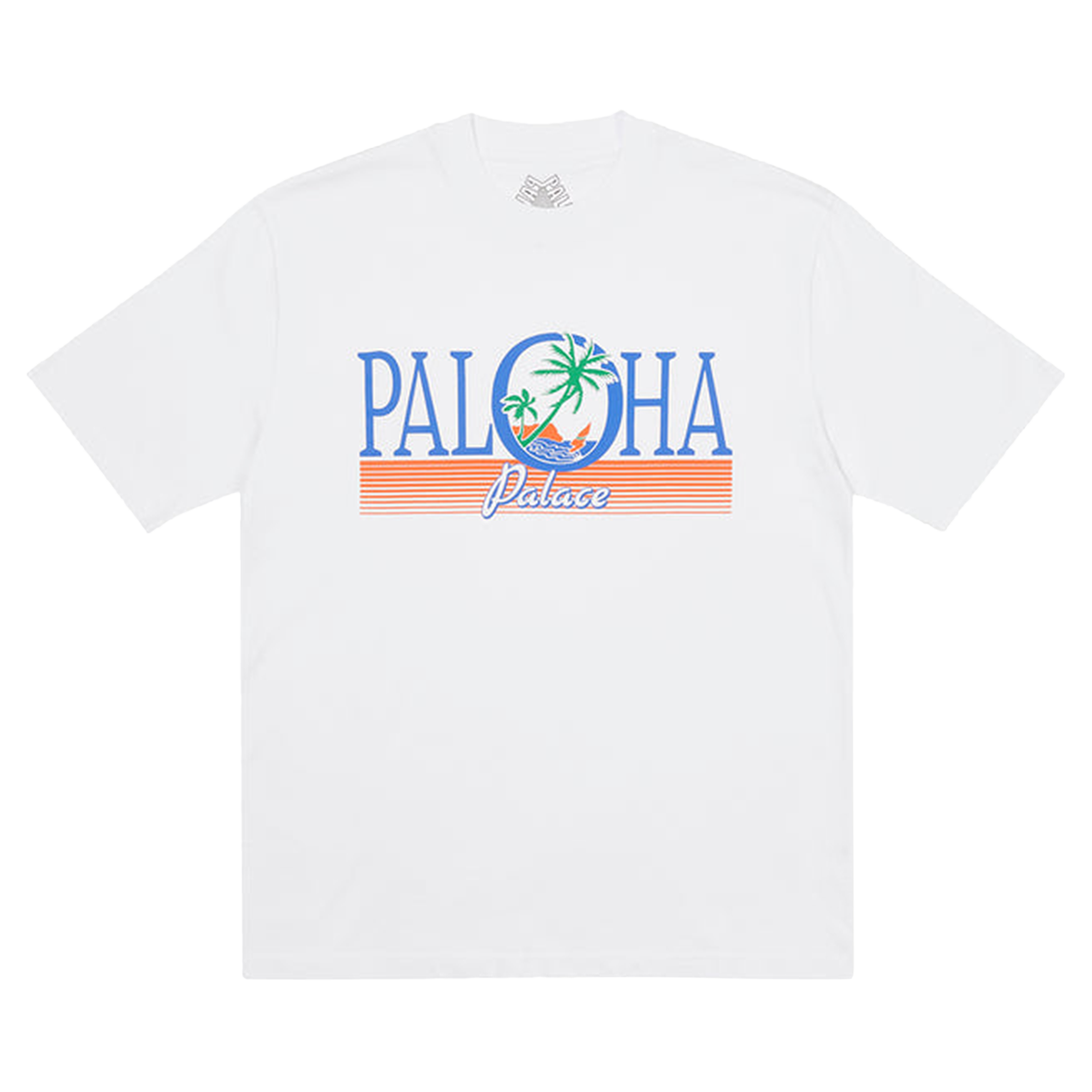 Pre-owned Palace Paloha T-shirt 'white'